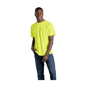 เสื้อยืดคอตตอน 100% คุณภาพสูง หนานุ่ม ขายส่ง เสื้อยืดเปล่าไม่มีลาย แบบยูนิเซ็กซ์ รับสกรีนโลโก้ เสื้อยืดโอเวอร์ไซส์สำหรับผู้ชาย - Product Image 2