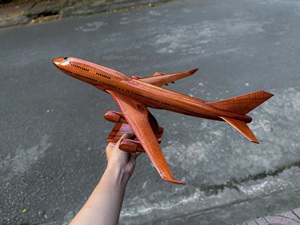 <b>Wooden</b> Aircraft <b>Model</b> Scale Customized Size <b>Wooden</b> Air Plane Civil Helicopter <b>Models</b> for Decorate and Souvenir From Vietnam - Product Image 5