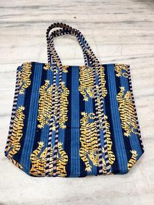 Sac fourre-tout personnalisé 100 % coton, prix bas, faible MOQ, grand format, idéal pour les courses et la promotion, avec impression tendance - Product Image 2