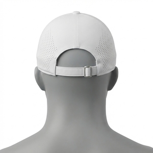 Casquette de baseball en nylon unie sportive avec visière légère réglable pour enfants – Vente en gros - Product Image 4