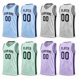 Camiseta de Baloncesto Juvenil Personalizada con Nombre y Número del Jugador, Transpirable, de Secado Rápido, Sublimada, para Clubes, Escuelas y Equipos de Liga - Product Image 2