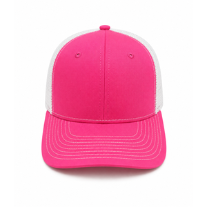 Gorra trucker premium de 6 paneles con malla trasera ajustable y cierre a presión para adultos, uso casual, primavera-verano, unisex, de fábrica en Vietnam. - Product Image 1