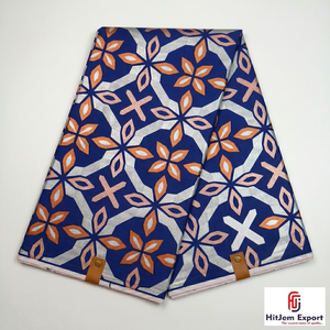 Tissu Ankara Premium Double Face en Coton Imprimé Wax Africain Léger et Occultant, 100% Coton, Matière Imperméable pour Robe - Product Image 5
