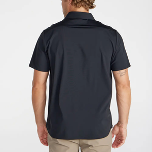 Camisa Casual de Manga Corta para Hombre, Personalizada OEM, Ligera, Transpirable, de Secado Rápido, para Pesca, Senderismo y Actividades al Aire Libre - Product Image 5