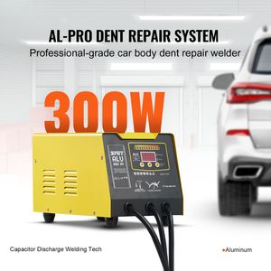 "300W Auto/Manual <b>Welding</b> Spot Welder Dent Puller <b>Kit</b> W/Heat Gun & Repair Tools for Auto Body 110V Home Use" - Product Image 2
