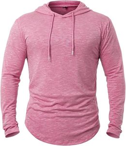Sweat à capuche pour homme de haute qualité, motif uni, polyester/coton, respirant, écologique, coupe ample, chaud pour l'hiver - Product Image 4
