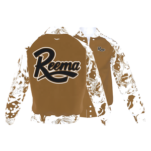 REEMA Veste Versity de haute qualité pour femmes avec logo personnalisé Fabricant de veste Baseball Chaquetas University College Varsity Jacket pour hommes - Product Image 3