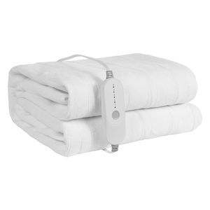 Heated Mattress Pad <b>Full</b> Size Electric <b>Bed</b> Warmer 54 X 75 Inches 1-5 Heat <b>Settings</b> 10 Hour Auto Shut-Off Machine Wider Coverage - Product Image 1