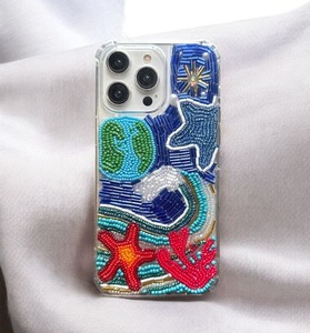 กระเป๋าโทรศัพท์ประดับลูกปัดดีไซน์เนอร์ พร้อมงานปักลูกปัดประณีต งานปักมือคุณภาพสูง กระเป๋าโทรศัพท์มือถือประดับลูกปัด - Product Image 4