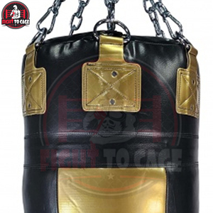 Black & Golden Color EPE Filled Uppercut Punching Bags Premium Quality <b>Boxing</b> Equipment for Professional Training Customizable - Product Image 6