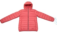 Veste matelassée pour homme sur mesure en gros avec fermeture éclair, finition brillante et capuche