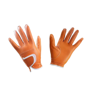 Guantes de golf de cuero Cabretta cómodos, duraderos, estables y con un agarre firme, que se ajustan perfectamente a la forma del mano, para todo tipo de clima, con logotipo personalizado. - Product Image 2