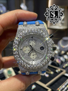 Montre de luxe élégante en acier inoxydable avec diamants, étanche 10m, pour homme, idéale pour le quotidien et les occasions spéciales – Vente en gros - Product Image 2