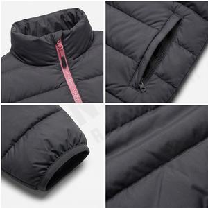 Chaqueta acolchada de algodón ligera e informal para hombre, abrigo de invierno empacable impermeable a prueba de viento con cierre de cremallera, ropa exterior - Product Image 4