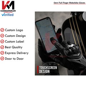 Guantes de Motociclismo de Marca Privada, Personalización de Marca, Agarre Duradero, Protección, Fabricación por Contrato para Compradores de Exportación - Product Image 6