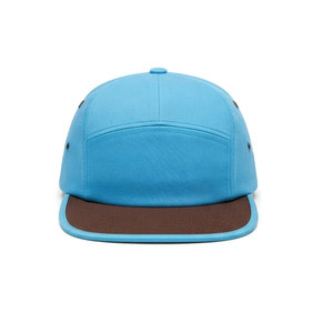 Trendy <b>Flat</b> Brim <b>Hat</b> With Breathable Construction Adjustable Back Closure Stylish Streetwear Headwear For Everyday Wear - Product Image 1