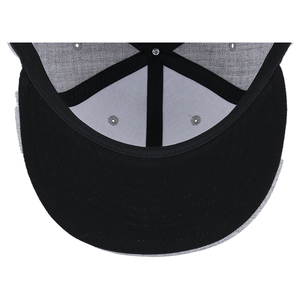 Luxury Fitted Baseball Cap Flat Bill Structured Premium Sports Hat Closed Back Street Fashion Headwear for Men Women - Product Image 6