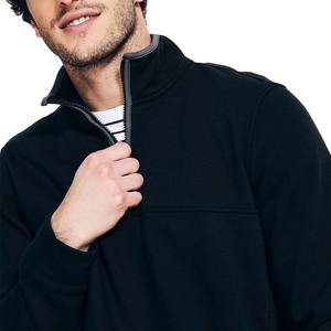 Sudadera Personalizada para Hombre con Media Cremallera y Bolsillos Laterales, Chaqueta Cortavientos de Forro Polar y Algodón al por Mayor, Tallas Grandes Disponibles - Product Image 4