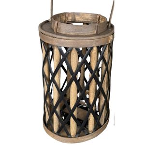 Lanterne de sol en bambou naturel, style bohème, durable, prix d'usine, vente en gros pas cher, pour balcon, patio, décoration intérieure - Product Image 4