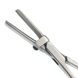 Vorse Tube Occluding Forceps 6″ With Guard Serrated Stainless Steel Surgical Clamping Instrument <b>Precision</b> Medical <b>Tool</b> - Product Image 4