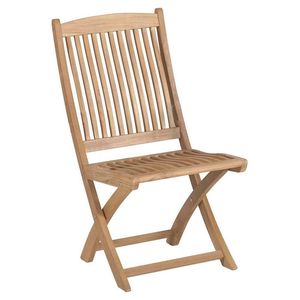 Folding Outdoor <b>Garden</b> Dining Chair Solid Teak Wood Durable Waterproof Eco-Friendly <b>Foldable</b> Modern Design Comfortable Outdoor - Product Image 1