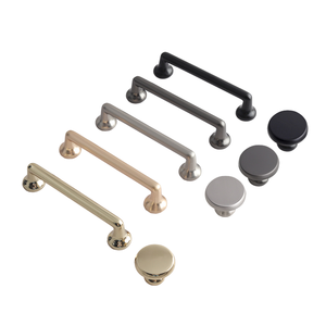 Ensemble de poignées et boutons de meuble classiques en laiton massif, quincaillerie de mobilier assortie de qualité supérieure pour tiroirs, armoires, placards et décoration de cuisine - Product Image 6