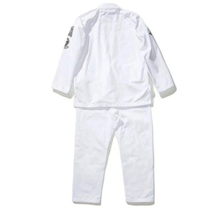 Nouveau pour la série 61 Undefeated V2, uniforme de Jiu-Jitsu blanc en coton tissé perlé 450 GSM, séchage rapide - Product Image 2
