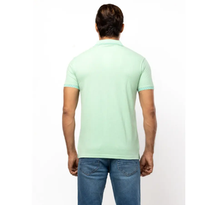 Polo de sport décontracté pour homme de haute qualité, à manches courtes, motif uni, en coton, idéal pour le golf, collection été - Product Image 2