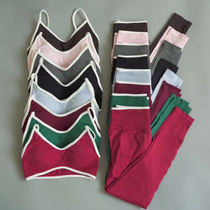 Ensemble de yoga pour femmes, vêtements de sport et de fitness, ensemble de yoga respirant pour femmes adultes, ensembles de natation, ensembles de yoga en nylon - Product Image 3