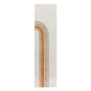 Hot Sale Modern Abstract Wool Acrylic Hallway <b>Rug</b> With Geometric Arch Design Non-Slip Rubber Backing Low Pile Tufted Style - Product Image 1