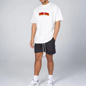 Men’s 100% Cotton Knitted Regular Fit O-Neck Short Sleeve Blank T-<b>Shirt</b> Premium Plain Tee Custom Logo Wholesale - Product Image 4