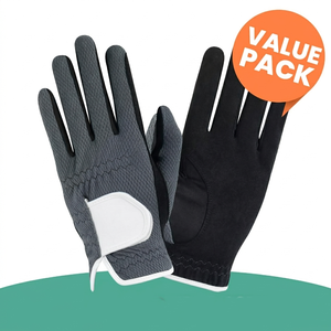 Gants de golf en cuir Cabretta doux et respirant, couleurs et logo personnalisés, pour homme/femme, main gauche, accessoires de golf, faciles à porter - Product Image 3