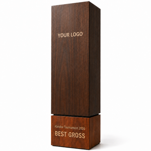 Trophée de golf de haute qualité, trophée de luxe, trophée en cristal haut de gamme, trophée de reconnaissance exécutive, trophée en cristal et métal gravé sur mesure - Product Image 1