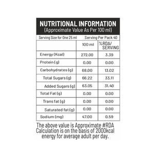 Jarabe de Durazno Mojee 1000 ML, Sabor Dulce y Jugoso para Cócteles - Product Image 3