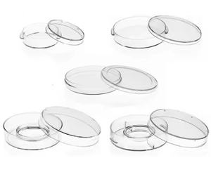 Placa de Petri Médica Multiusos HC-HH-39 de Acero Inoxidable Resistente a la Corrosión, 35x11mm, Esterilizada con EO, Certificada SMTL - Product Image 1