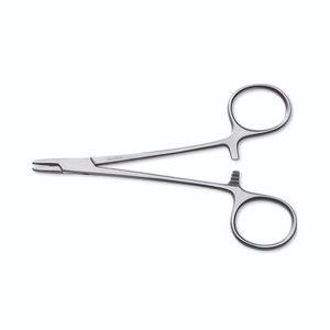 STKR INTERNATIONAL Porte-aiguille chirurgical manuel robuste en acier inoxydable de qualité supérieure, instrument de classe I certifié CE pour la chirurgie - Product Image 3