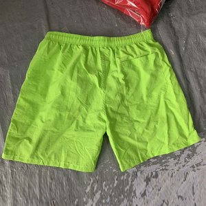 <b>Men</b> Solid Color Quick Dry Drawstring Board Shorts Mid Waist Casual Swim <b>Trunks</b> Woven Polyester Short Length - Product Image 2