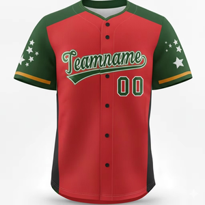 Maillot de baseball unisexe personnalisable à manches courtes, respirant, fabriqué au Pakistan, avec logo imprimé sur mesure, col en V, grandes tailles - Product Image 2