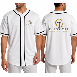 Camiseta de Béisbol con Cuello en V para Hombre, Moda Masculina, Casual, Manga Corta, Diseño Sólido, Poliéster, Entrenamiento, Talla Grande, Rosa - Product Image 1