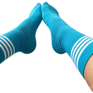 ถุงเท้ากีฬากันลื่นทำจากโพลีเอสเตอร์ถุงเท้าฝึกฟุตบอล - Product Image 1