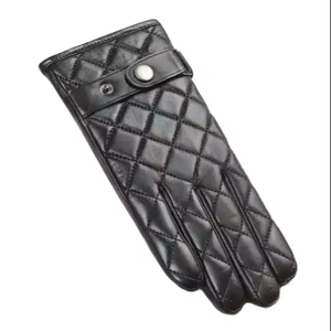 Durable Leather Winter <b>Gloves</b> Thermal Insulated <b>Gloves</b> for Outdoor Work Cold Weather Driving Protection - Product Image 1