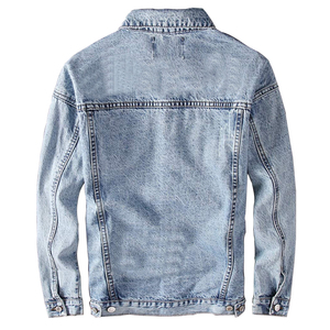 Wholesale Stylish <b>Denim</b> Jean <b>Jacket</b> for Men's Winter Warm <b>Denim</b> <b>Jacket</b> With <b>Customization</b> for Sale in Bulk Quantity - Product Image 3