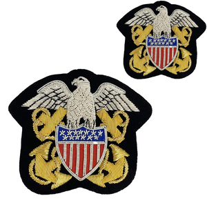 Wholesale Handmade Embroidery High Quality Custom Wholesale Badges Eco-Friendly Nickel-Free Luxury Washable Solid Color - Product Image 2