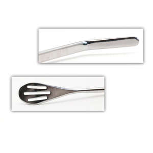 เครื่องมือผ่าตัดแบบใช้มือ รุ่น DI-ESIS242 ช้อนรูปหยดน้ำสองด้าน คุณภาพสูง สำหรับฝังรากเทียมเด็นทริค อิมแพลนท์ส พร้อมช่องเปิดยาวสามช่อง - Product Image 2