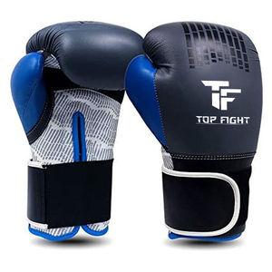 Gants de boxe en cuir de vachette pour le fitness et le kick-boxing, avec lacets - Product Image 4