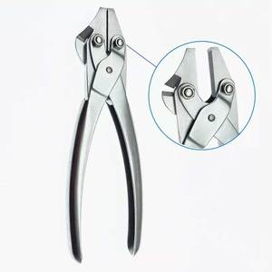 Pinzas ortopédicas de punta plana, cortador de alambre K, tijeras, instrumentos quirúrgicos reutilizables, herramientas de alta calidad SURGINEXA, acero ecológico - Product Image 4