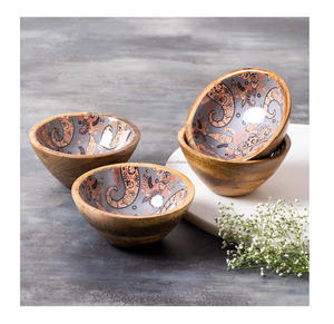 Premium <b>Mango</b> <b>Wood</b> Luxury Natural Wooden <b>Bowl</b> High Quality Multipurpose for Restaurants Hotels and Parties Polished Technique - Product Image 4