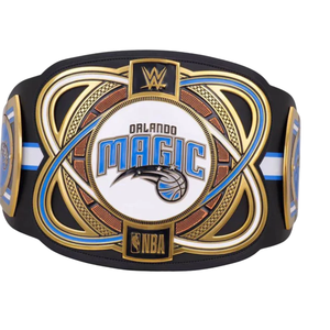 Cinturón de Campeonato de la NBA de los Orlando Magic, Personalizable, de Alta Calidad, Negro y Dorado, Cinturón Deportivo Personalizado, Edición de Coleccionista - Product Image 5