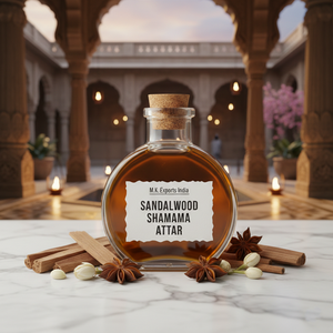 Parfum concentré traditionnel indien aux herbes Sandali Shamama Attar pour une fragrance de luxe - Product Image 5