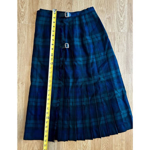 กระโปรงลายสก๊อตแบบกิลท์สำหรับผู้หญิง สีน้ำเงินเข้ม คุณภาพสูง ทำจากผ้าขนสัตว์ 100% ลายแบล็ควอทช์ ทาร์ทัน แคลน ขายส่ง ปี 2026 - Product Image 4